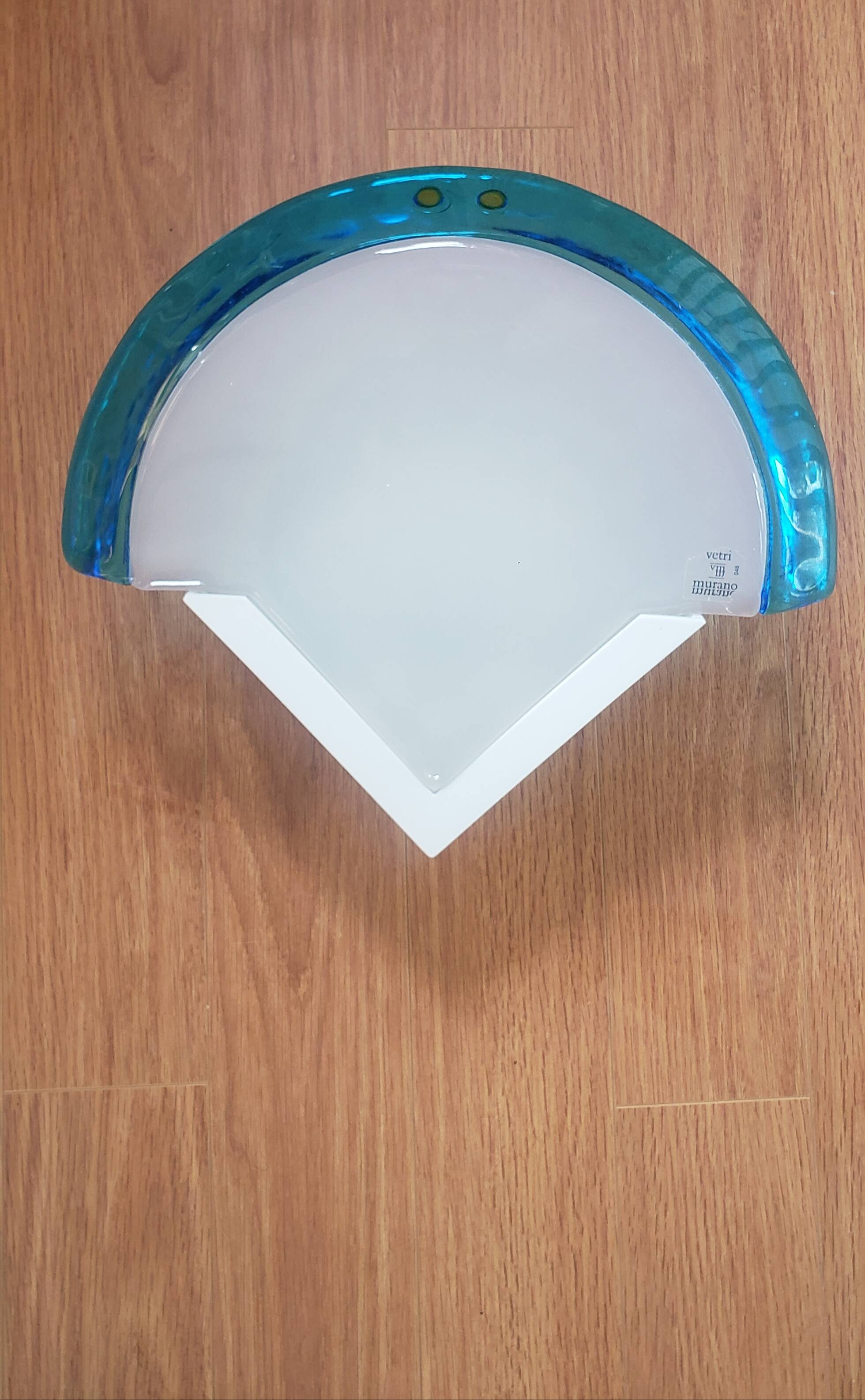 Leucos wall lamp, Murano glass designer Roberto Pamio