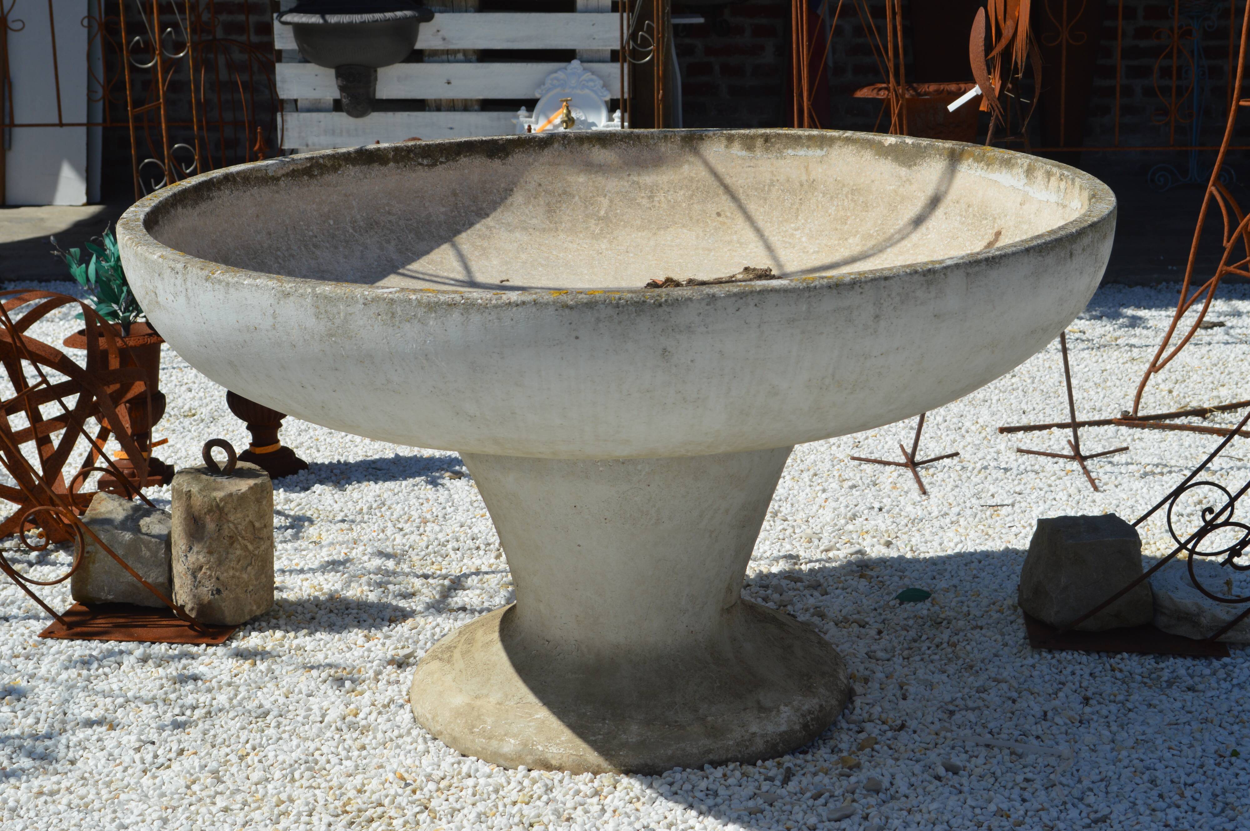 Planter for the cement garden