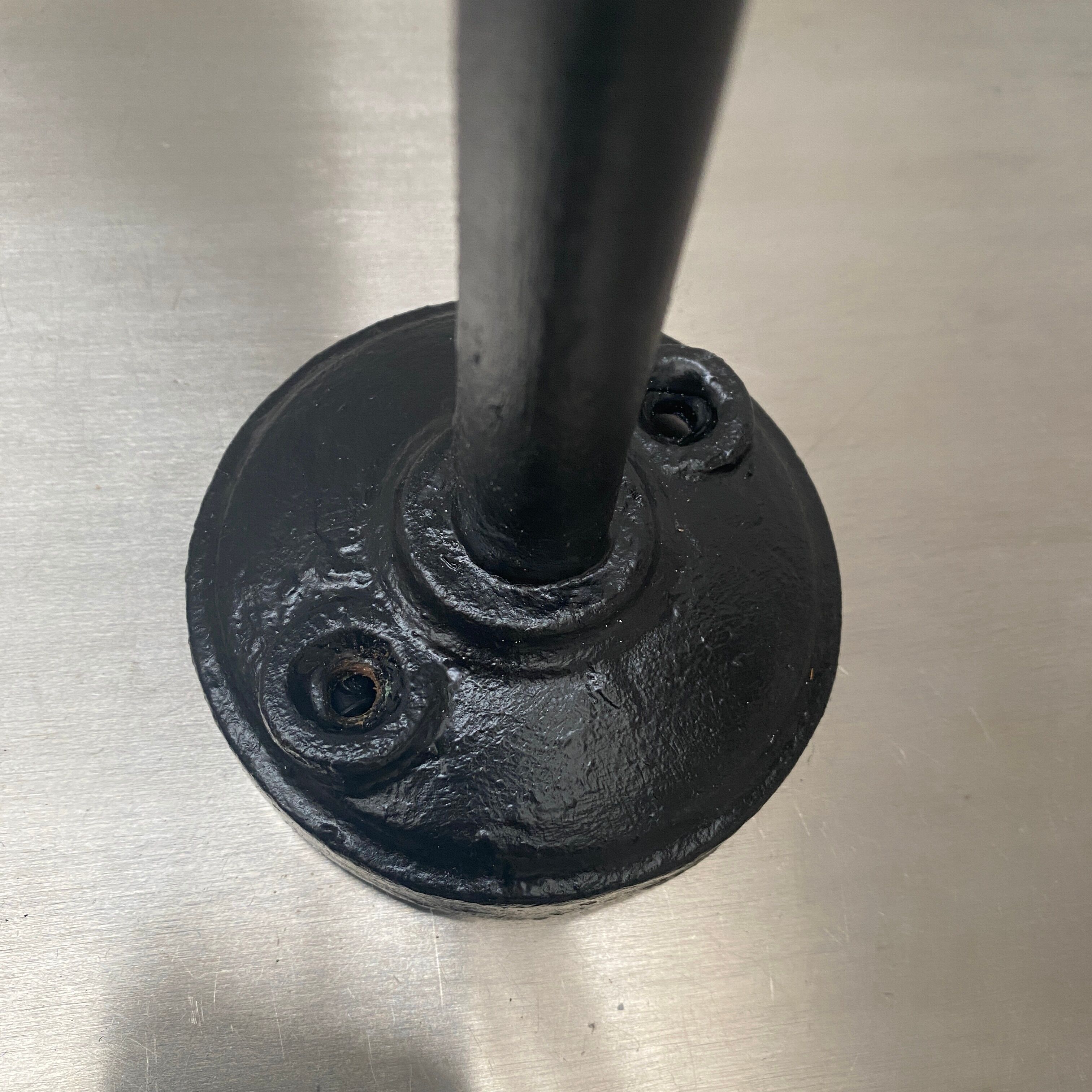 Ancient swan collar gallows lamp