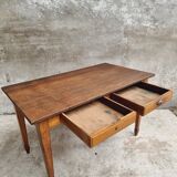 Antique table oak desk table