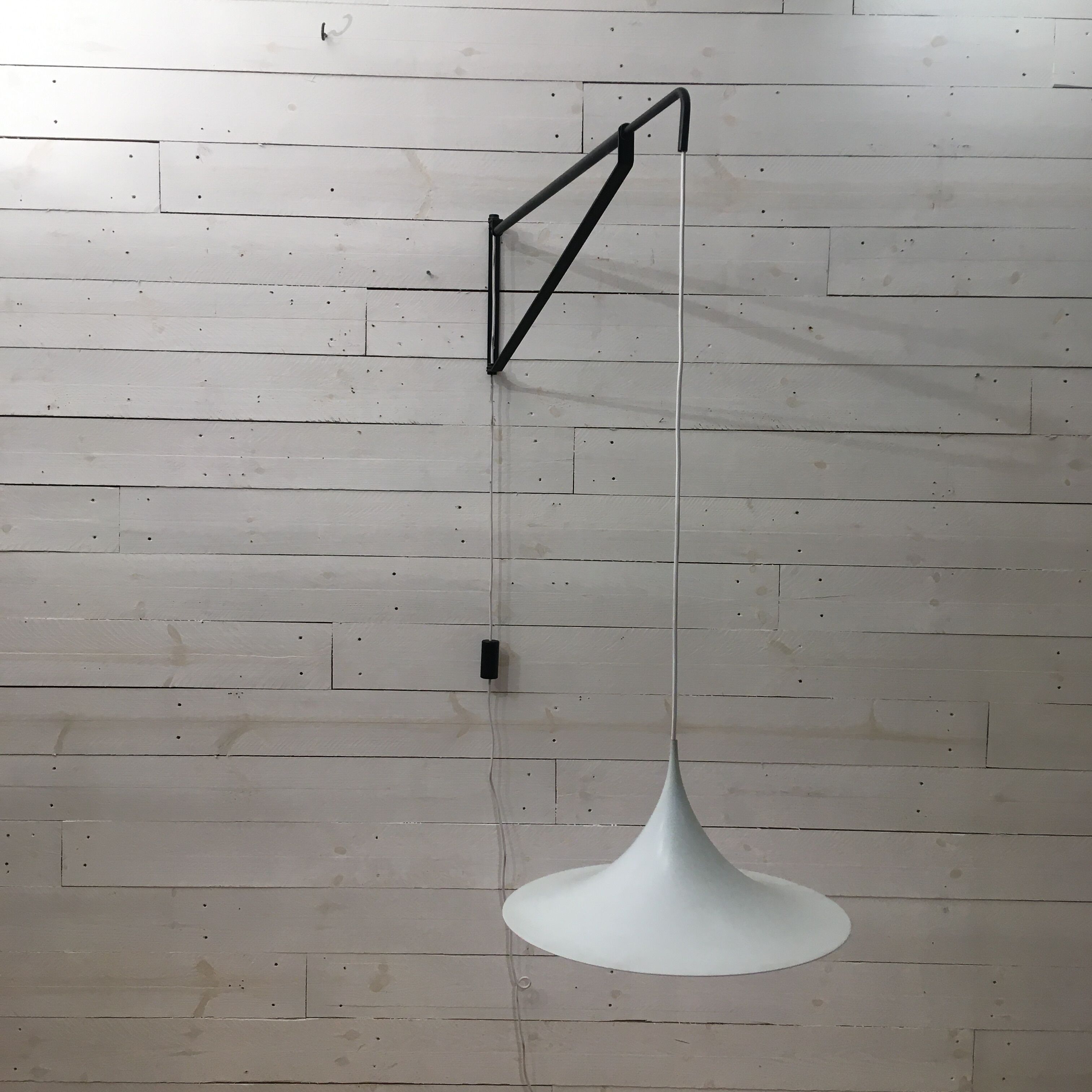 Scandinavian counterweight telescopic sconce, 1970