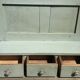 Patinated wooden kitchen end