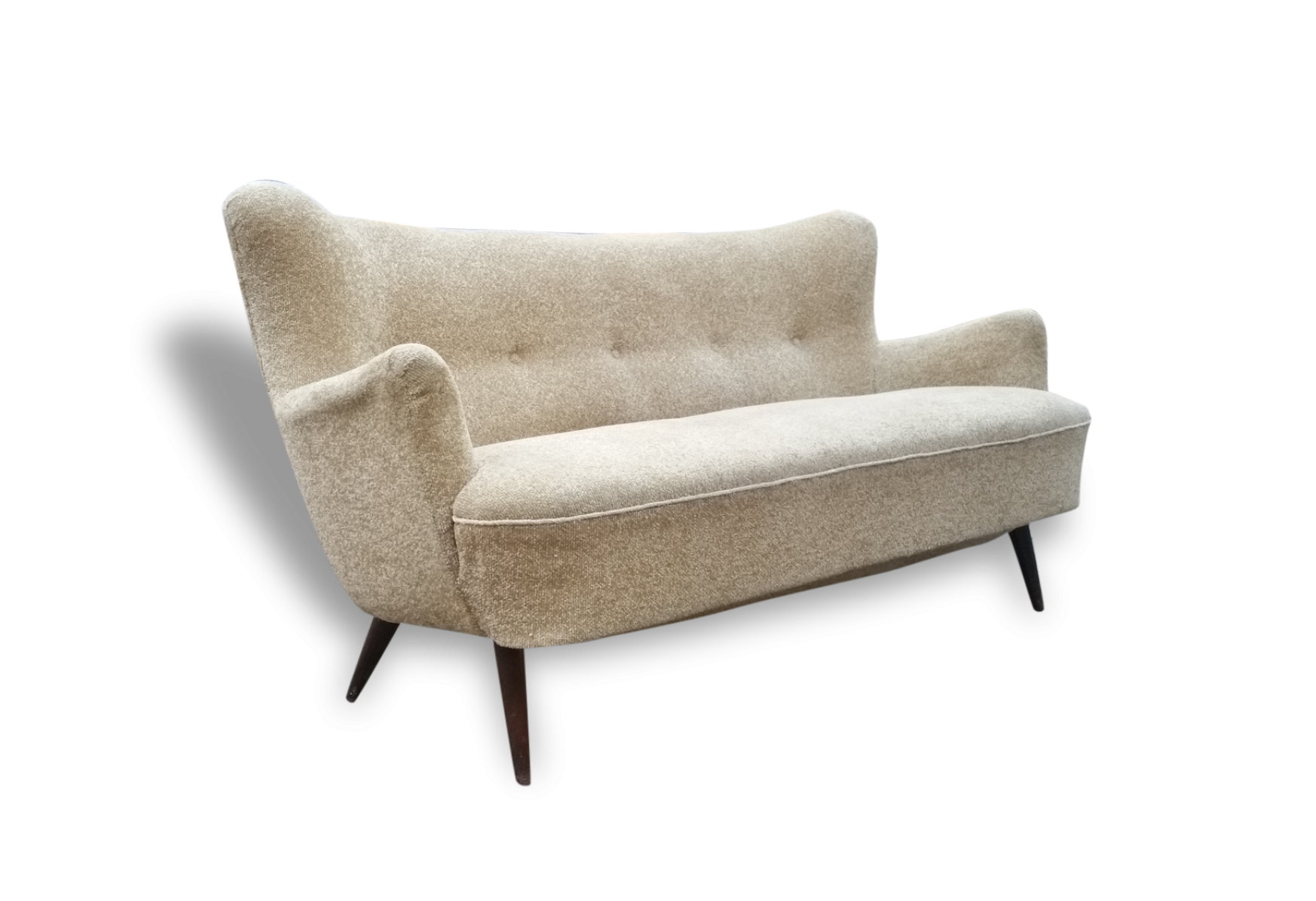 Pair of chairs design organic vintage 50s 60s