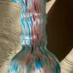 Vase Legras en verre  marmoréen