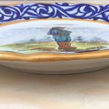 Plate HB Henriot Quimper