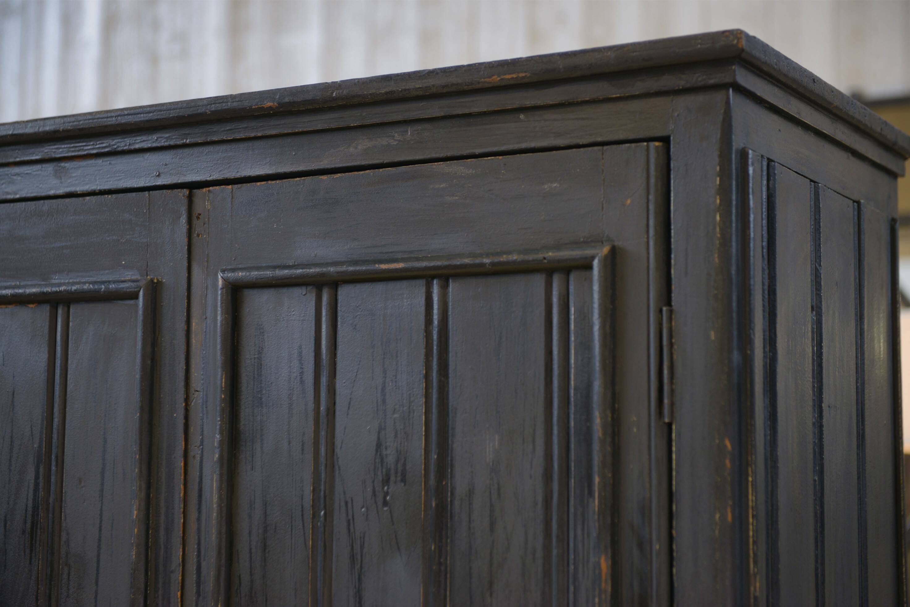 Distressed wardrobe from the 1950s.