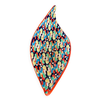 Longwy enamel cup mosaic Maurice-Paul Chevalier