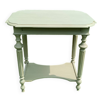 Table console LouisXVI beige patinée