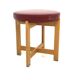 Scandinavian oak stool, Sweden, 1960