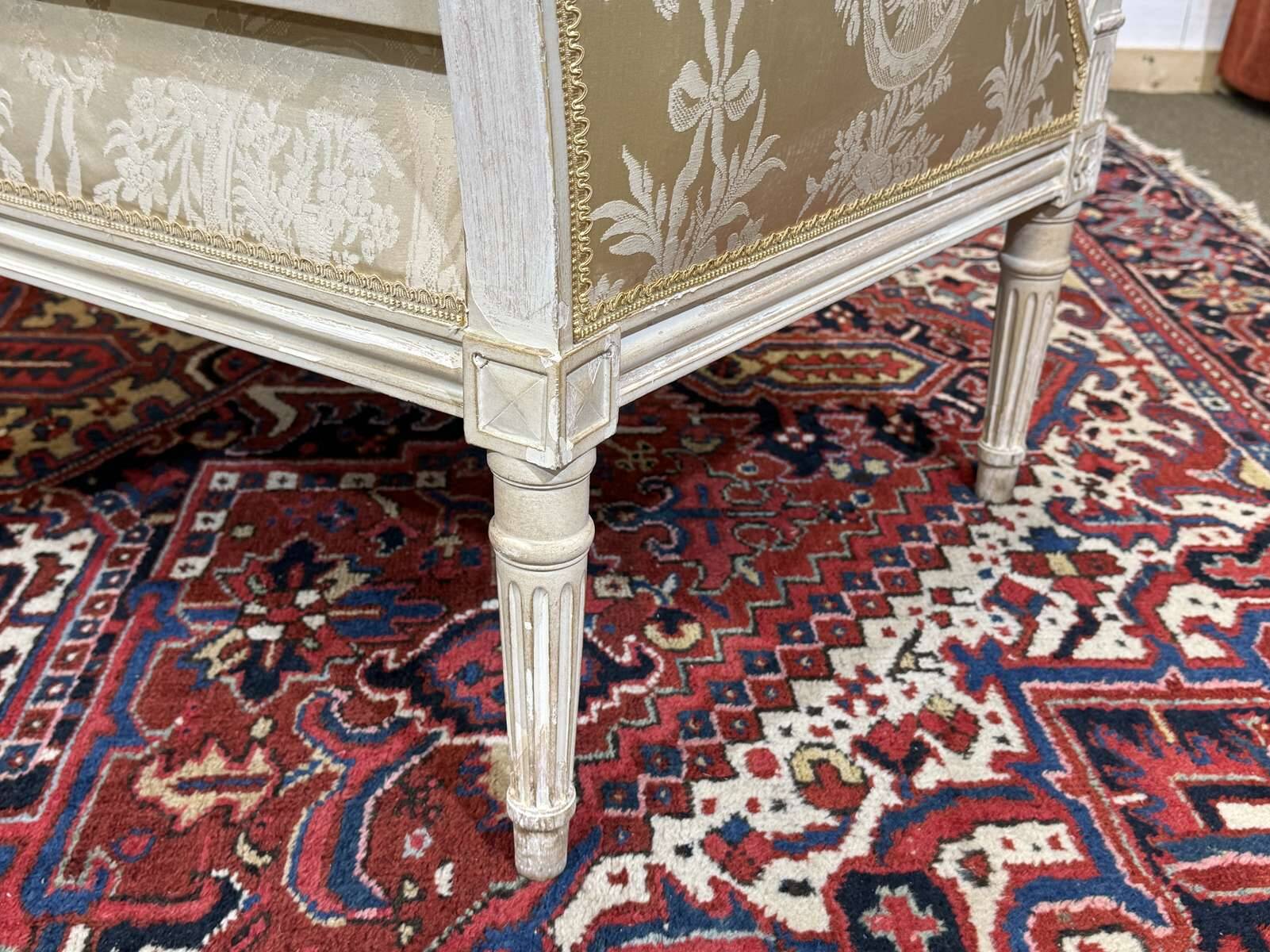 Pair of Louis XVI style armchairs from the 1960s.