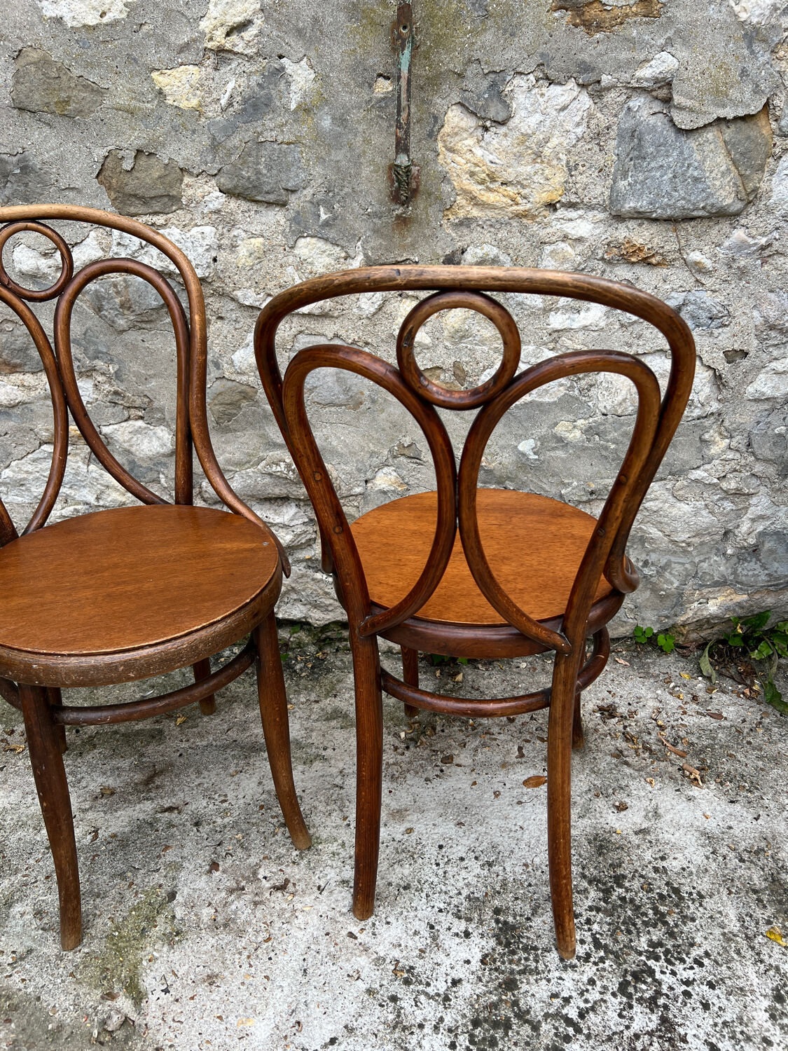 Chaises bistrot en bois Mobel Fabrik