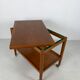 Danish midcentury teak bar trolley by Grete Jalk