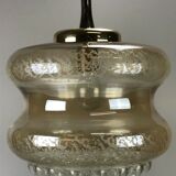 60s 70s lamp hanging lamp ball lamp bubble brass glass space age design