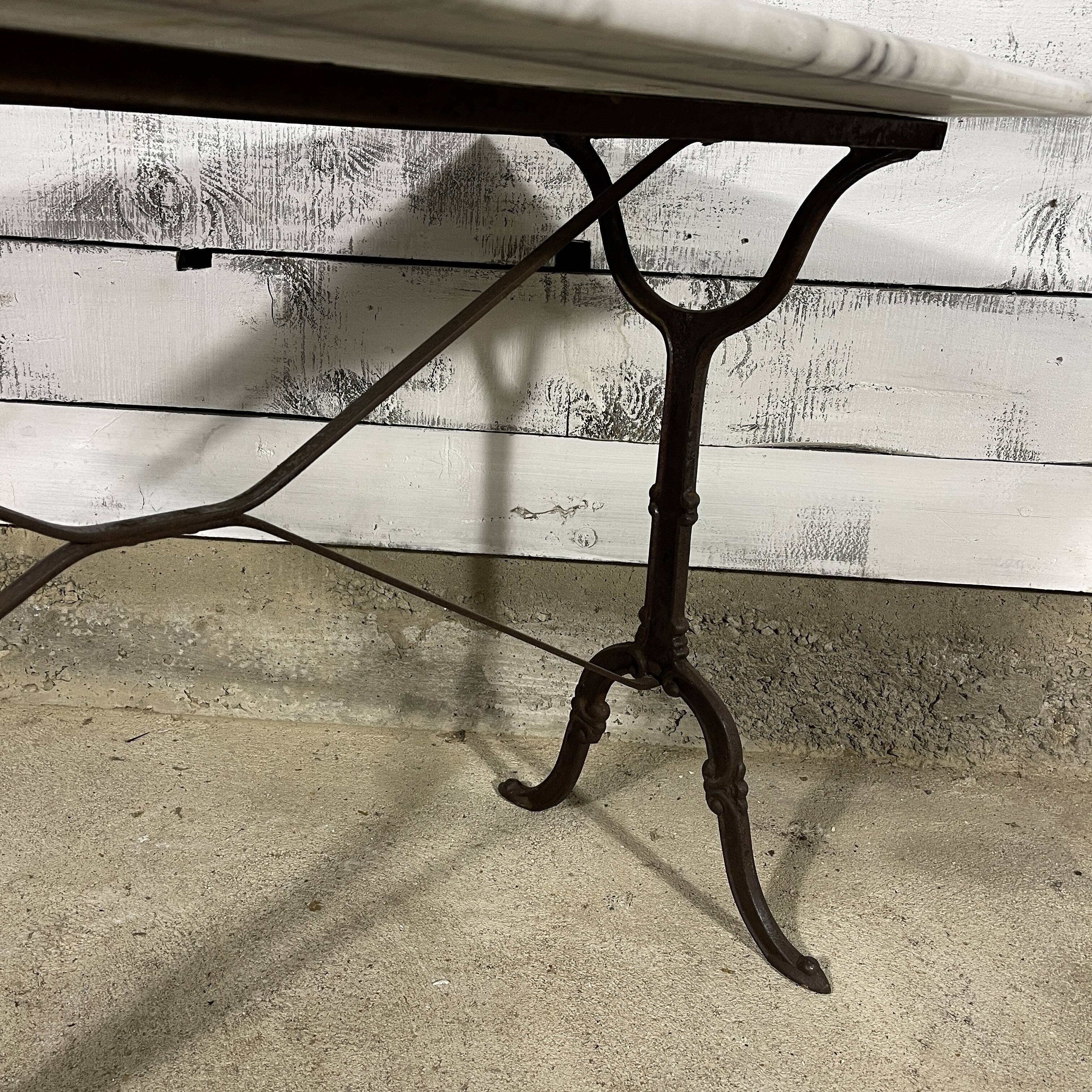 Table bistro marble tray