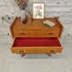 Vintage commode with tapered legs