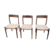 3 Scandinavian Moller chairs