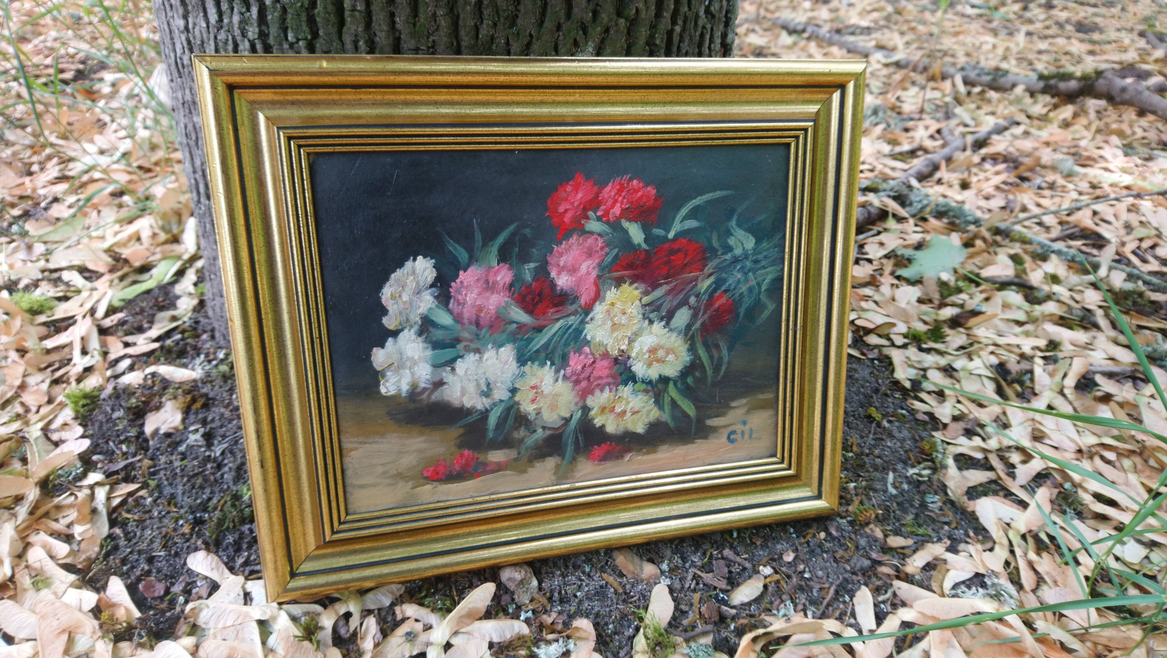 Ancient flower bouquet