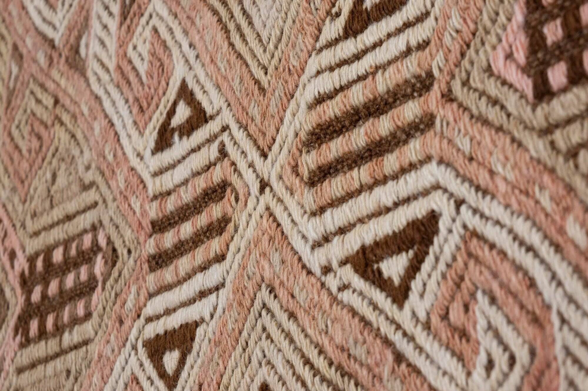 Vintage Turkish hallway rug 140x320 cm