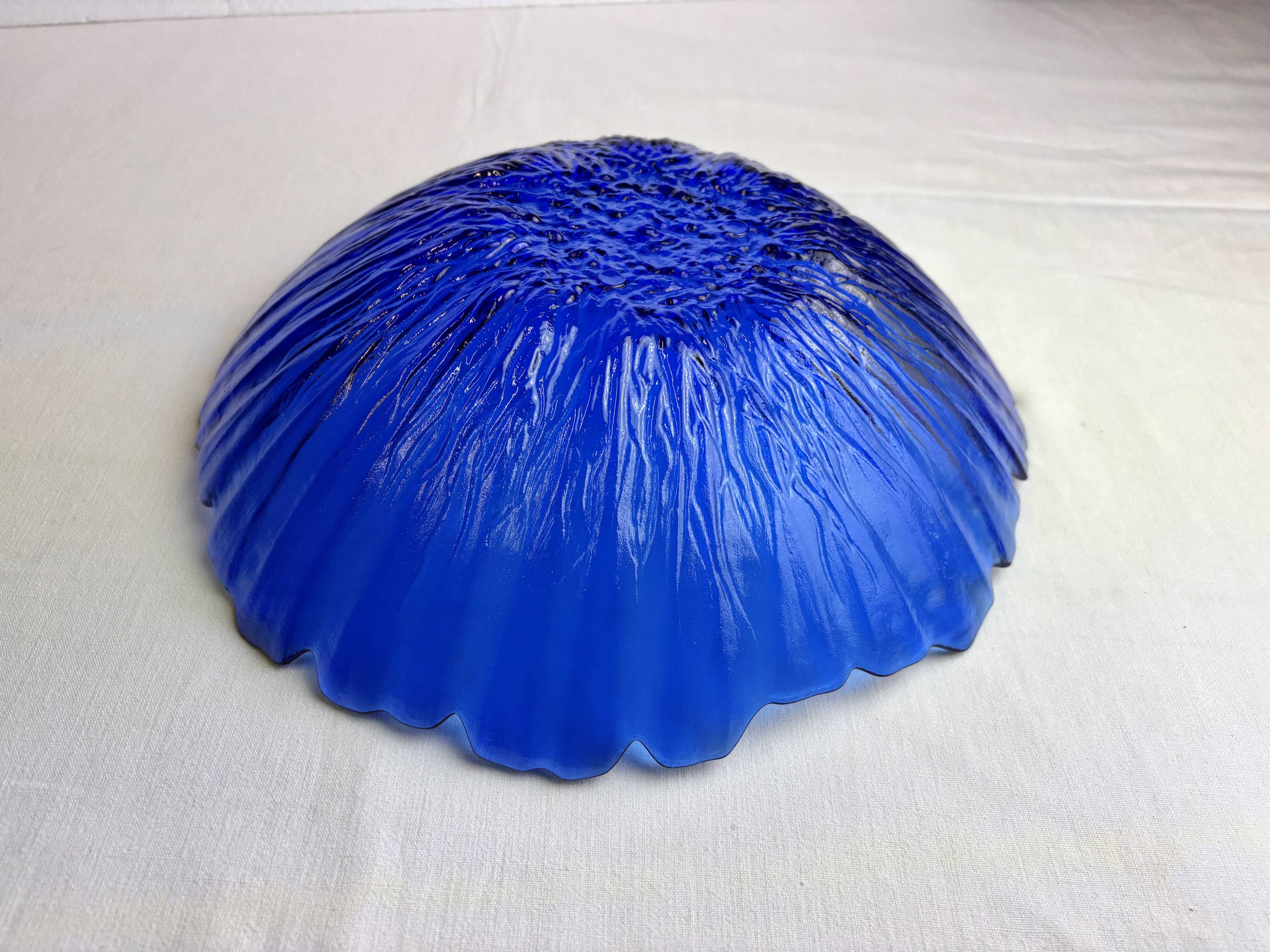 Cobalt blue decorative bowl