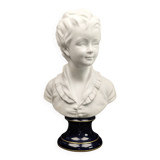 Child bust of Alexandre Brongniart, Limoges porcelain, Camille Tharaud