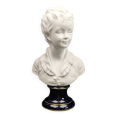 Child bust of Alexandre Brongniart, Limoges porcelain, Camille Tharaud