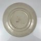 Round plate KG Lunéville "Fontainebleau", pink, late 19th century, ironstone