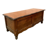 Solid oak toy chest XXth century
