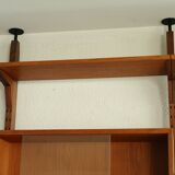 Scandinavian wall system in teak 1960