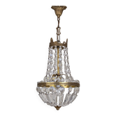 Hot air balloon tassel chandelier