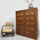 Vintage brutalist bar cabinet 'Cubism' Gerhard Bartels
