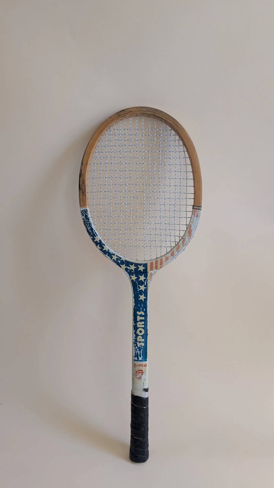 Raquette de tennis vintage
