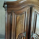 Large Alsatian Louis XV wardrobe in solid walnut – 18th century