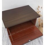 Duo of vintage bedside tables