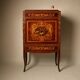 Bar cabinet in wood marquetry