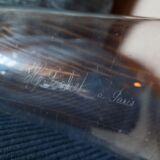 Graduated glass vase 1930