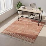 Handmade Moroccan terracotta rug, 150/250cm