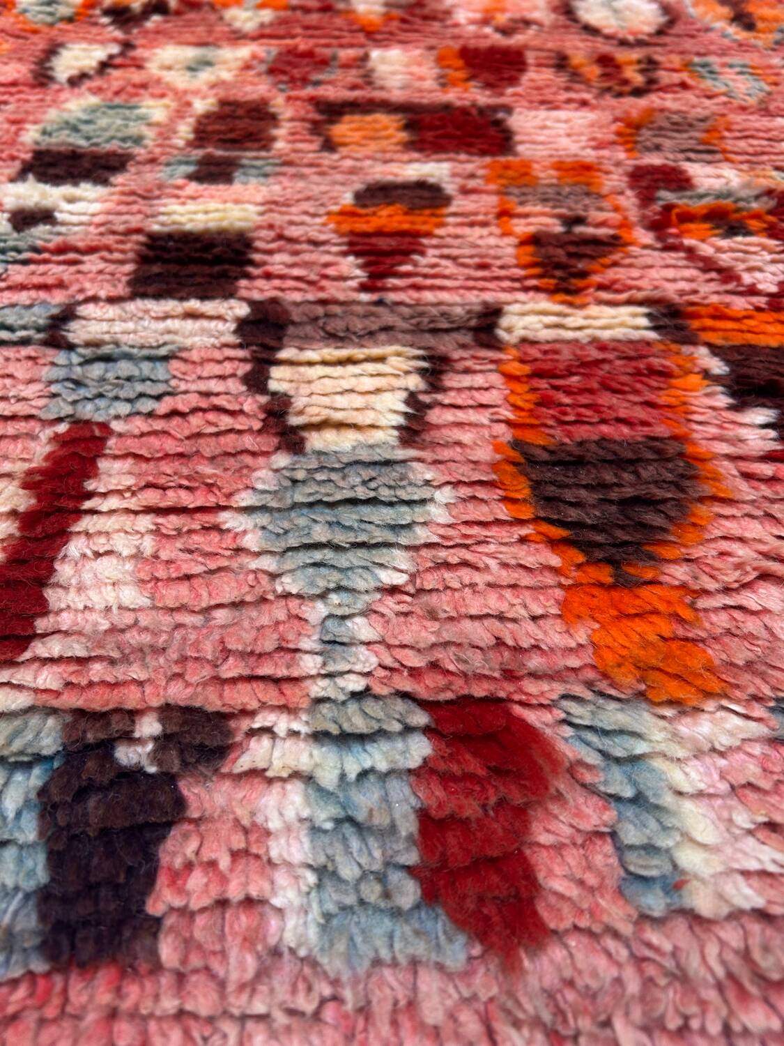 Berber rug for hallway Boujaad