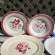Many old round and long plates from the 60s and 70s.