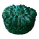 Art Deco bonbonnière in green malachite