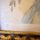Maurice Milliere, La cueillette, etching colors framed art deco