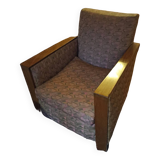Cubist Art Deco armchair