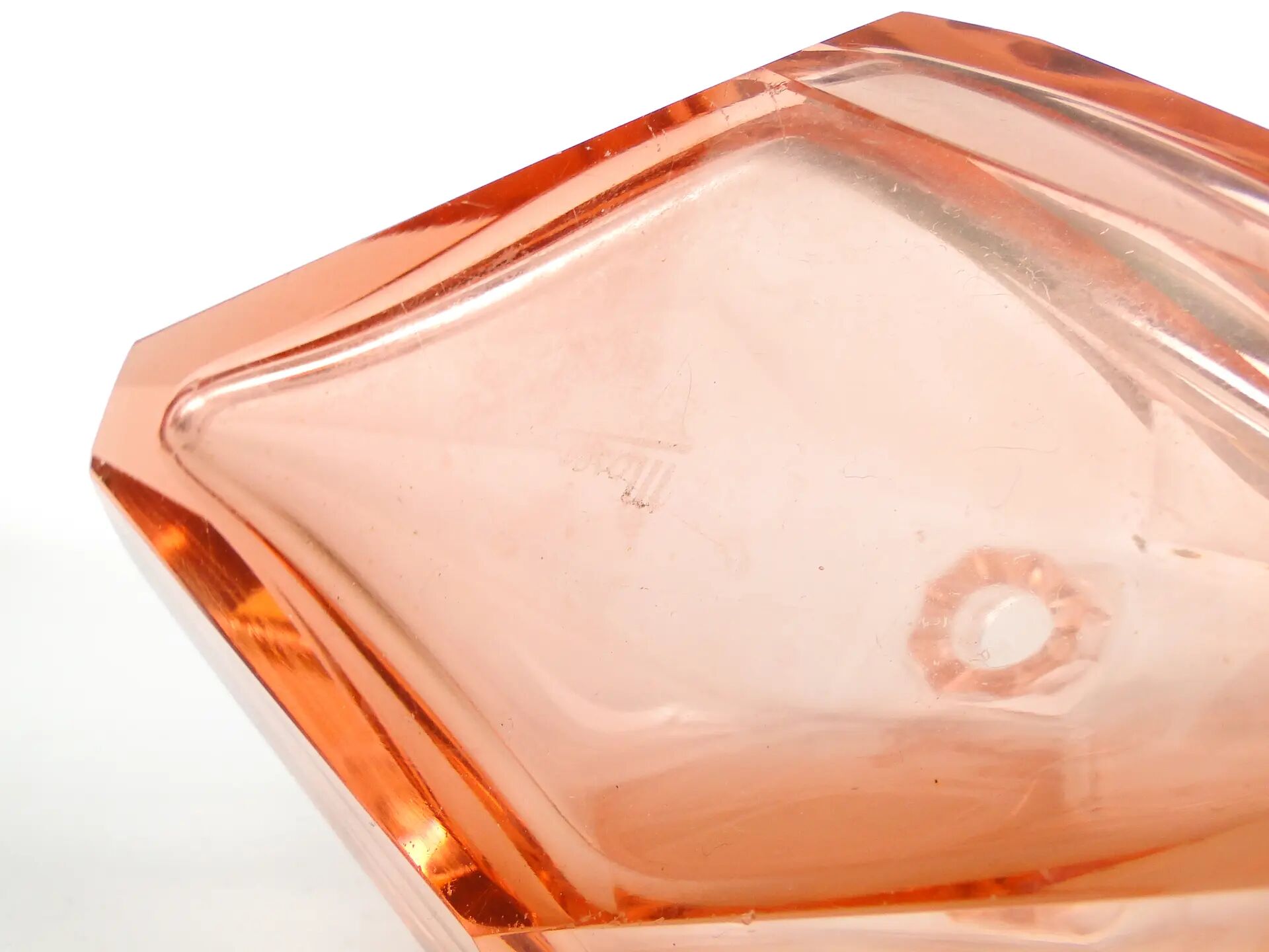 Carafe, Art Deco, crystal, Bohemia, Czechoslovakia, 1930s