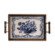 Earthenware service plateau of Portugal