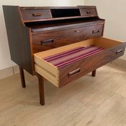 Scandinavian rosewood secretary desk by Arne Wahl Iversen