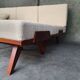 Jiràk sofa bed by tatra nabytok, czech vintage 1960s
