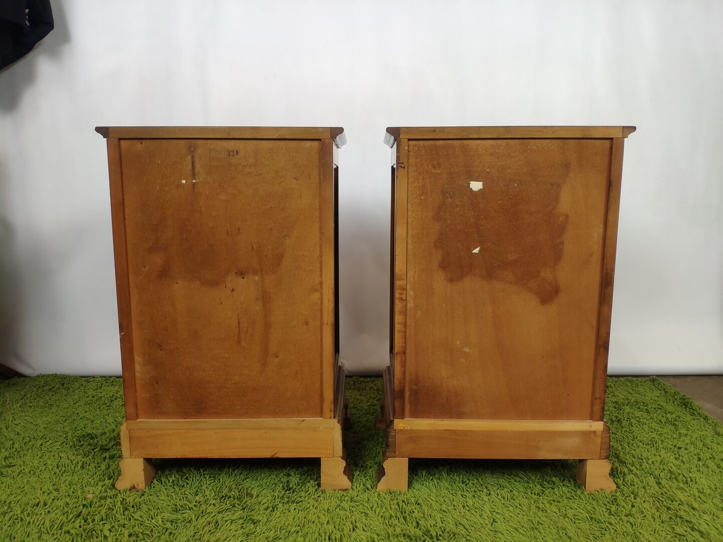 Philippe louis style bedside pair