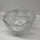 Bohemian crystal salad bowl