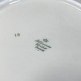 Six Bavaria porcelain soup plates