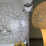 Large mushroom floor lamp (108 cm/42.5 inches) AV Mazzega Carlo Nason post 1965
