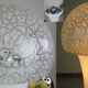 Grand lampadaire champignon (108 cm/42,5 pouces) AV Mazzega Carlo Nason post 1965